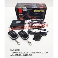 TOYOTA HILUX06'-15',INNOVA 07'-10'CAR ALARM(FOR COBRA 4160 MODULE ONLY)