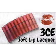 3CE Lip Laquer MUST HAVE
