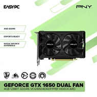 EasyPC| PNY GeForce GTX 1650 Dual Fan 4GB 128bit GDDR6 VCG16504D6DFPPB1 Gaming Graphics Card