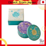 Ueno Fugetsudo Gofer Cookies - 8 Pieces x 2 Cans - Perfect Gift for Any Occasion[Direct from Japan]

