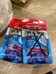 日本UHA 味覺糖 鐵 & 葉酸糖（20 日份）得一包