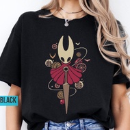 Hollow Knight Silksong Shirt_ Indie Gamer Tee, Team Cherry Merch Shirt Kaos Manga Anime Tops