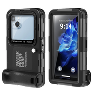 ☾☽ADDVT☾☽ 15M Professional Diving Phone Case For Samsung S25 S24 Ultra S23 Underwater Taking Waterpr
