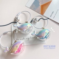 GANTUNGAN WHALE HOLOGRAM WHALE Keychain Edition Keychain Cute Resin Keychain Gwiyeo