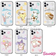 🇰🇷 Sanrio Hang Clear Jelly Case 三麗鷗 Kuromi 布甸狗 Hello kittty My Melody 全包 透明 手機保護套 （多款型號）iPhone15 iPhone 15 iPhone14 iPhone13 iPhone12 同時 適用 三星 Samsung Galaxy S22 Galaxy S21 Galaxy S21plus Galaxy S21 Galaxy S22 Ultra Galaxy S23 A53 A32 A系列 最新款式 正貨 韓國空運到港