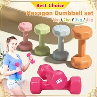 Dumbbell Hexagon Dumbbell Gym Fitness Exercise Home Weight Training Workout Dumbbell neoprena