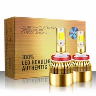 X-Bright 2 Color Led Car Headlights H8 H9 H11 Hb3 Hb4 H1 H7 2 Pcs