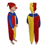 Badut Unik Halloween Cosplay Kostum Pakaian Pesta Pakaian Badut Pentas Persembahan Kostum Badut Kana