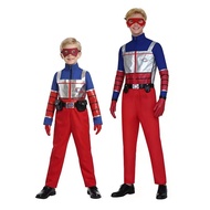 Kids Children Henry Cosplay Costume Cartoon Henry Cosplay Danger Boys Vest Pants Belt Outfits Hallow