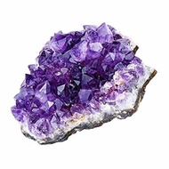 ▶$1 Shop Coupon◀  Top Plaza Natural Amethyst Geode Cave Healing Crystal Stones Rock Cluster Druzy Wi