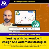 AI Trading Video Course - Trading With Generative Ai Design And Automate Strategies | Learn Ai Tradi