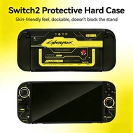 Protective Case for Nintendo Switch 2 2025,Cyberpunk 2077 Dockable Hard Protective Cover for Nintend