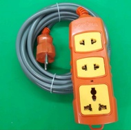 (COMBO) Ổ cắm chịu tải 6000W cao cấp dây DAPHACO 2x2.5 dài 3M / 5M / 10M / 15M