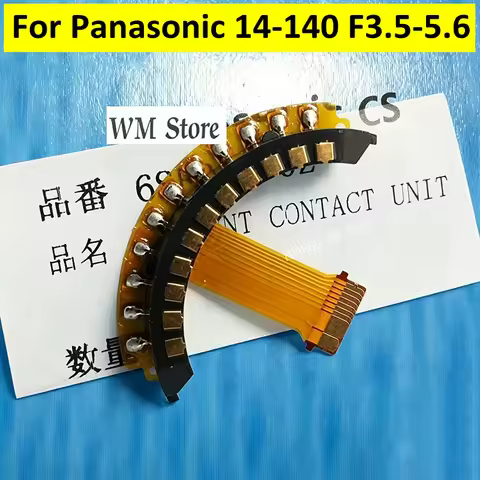 NEW 14-140 Zoom Lens Mount Contact Point Flex Cable For Panasonic LUMIX G VARIO 14-140MM F/3.5-5.6 F