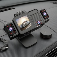 2K 360° WiFi Dashcam 4-Channel Car DVR Front Rear Sides 2-Inch Screen 2K 360° WiFi Dashcam 4 Saluran