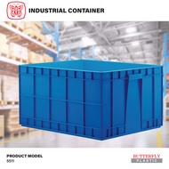 Plastic Stackable Industrial Crate (L710mm X W540mm X H378mm) Industrial Basket / Industrial Contain