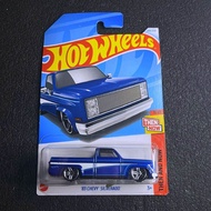 Hot Wheels 83 Chevy Silverado 2025 Light Blue Hotwheels Chevy Silverado Classic American Pickup Truc