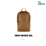 Fjallraven /Raven 20 (New 2022) /กระเป๋าเป้สะพายหลังดีไซส์เรียบง่าย สายและโลโก้หนังแท้ เป้เดินทาง เป้ท่องเที่ยว