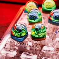 Plants vs Zombies mechanical keyboard buttons, Plant vs Zombies resin keycap, Plants vs zombies arti