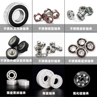 Customized All-Ceramic Bearing MR 623 683 693 Open Type Water Drop Wheel Zirconia Tower Kuma Ceramic