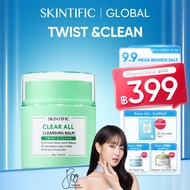 NEW SKINTIFIC Clean all Cleansing Blam 80g Twist& Clean Removes Water-proof Make Up Light Weight & E