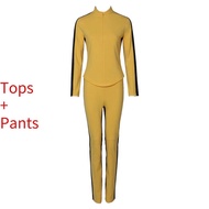 Moviemania Yellow Cosplay Outfit - Women’s Set for Halloween & Parties