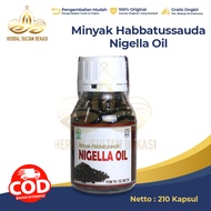 Minyak Habbatussauda Nigella Oil 210 Kapsul Original BPOM