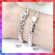 💥PROMO💥#HBG200 - 0.7cm Silver 925 Bangle - Gelang Tangan Perak 925 Untuk Lelaki ( 100% Original Silv