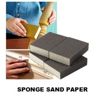 SPONGE SAND PAPER ( #40 #60 #80 #100 #120)