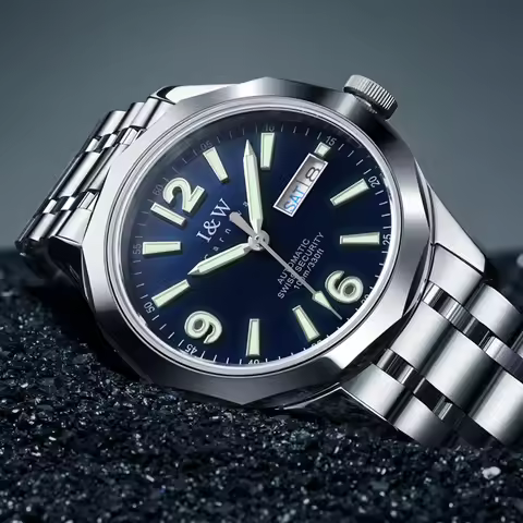 Luxury Tungsten Watch for Men 2024 New Japan SEIKO NH36A Movement Automatic Watches Men Sapphire Cal
