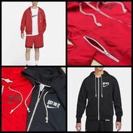 免運~NIKE 男外套 拉鍊口袋  毛巾布 黑DV9449010 紅DV9449657 原價3080