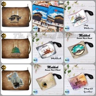 Poch Printing Premium Printing Wallet/ Poch Coin Purse Cosmetic Souvenir By Hajj and Umrah Size 19.5