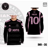 New miami messi inter Soccer Shirt Kids inter miami Long Sleeve jersey Shirt