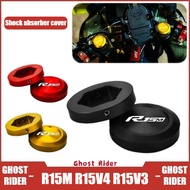 For YAMAHA YZF R15M R15 V4 V3 Modified CNC Aluminum Front Fork Preload Adjuster Cap Shock Absorber D