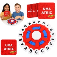 Quick Response Word Game Stop Hunting Toy Kids Educational Board Game Family Party Interactive Toy w