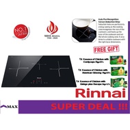 RINNAI RB-7013H-CB Built-In 70cm 3-zone Induction Hob RB7013HCB