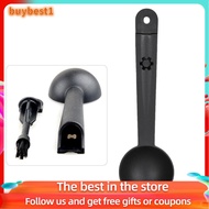 Buybest1 Coffee Scoop  Plastic Hand Drip Bean Powder 10g/8g Measuring Spoon With a Brush