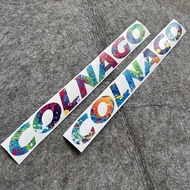 Waterproof Colnago Road Bike down Tube V3 V4RS C68 Logo Color Change Cover Sticker DIY Bicycle Cycli