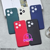 Itel A90 liquid Silicone Macaron Square Color Case Itel A90/