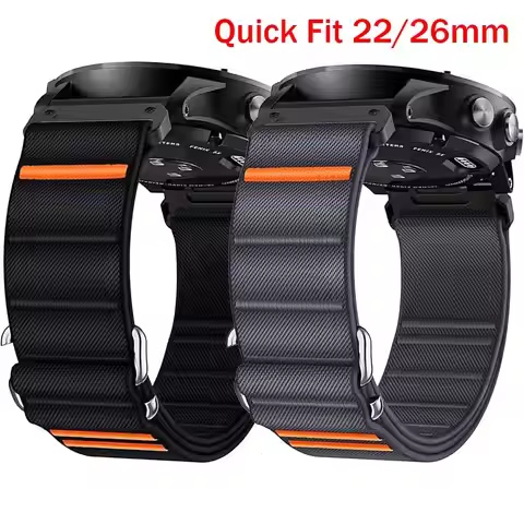 Quick Fit 26mm 22mm Strap For Garmin tactix 8 AMOLED Fenix E 8 7X 7 6 6X/Epix Pro Gen 2 51mm 47mm De