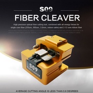 【IN Stock】AI9 Fusion Splicer Optical Fiber Cleaver  Cutter S09 with Wast  Box