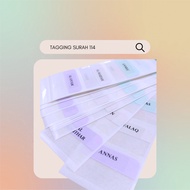 Tagging SURAH (FULL 114) SURAH ALFATIH UP TO ANNAS