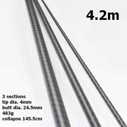 SC420 SC420-3B SC280 XH 36T Full X Wrapped 4.2m SurfCasting Blank Fishing Rod Blanks Safe Load 7000g