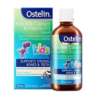 Canxi Nước Khủng Long Ostelin Kids Milk Calcium & D3 Liquid Úc Cho Trẻ Từ 7 Tháng Tuổi (90ml)
