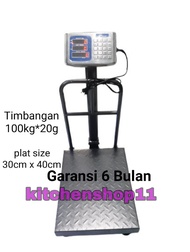 (COD) timbangan duduk digital DAIJIN 100kg pagar DIJAMIN AWET / timbangan barang ekspedisi 100kg * 2