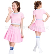 Girls' Generation Cheerleading Costume Cheerleader Outfit Soccer Cheerleader Uniform Women's Set Per