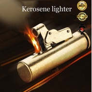 Handmade Lighter Retro Lighter Coal Pure Brass LT-0159