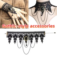 Layered necklace Ethnic Ghotik Lace necklace Choker vintage gothic style Gothic Beautiful accessorie