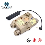 WADSN PEQ-15 ตัวชี้เลเซอร์ LA-5C สีแดง สีเขียว เลเซอร์สีฟ้า IR สีขาว ไฟฉายกลางแจ้งตั้งแคมป์เดินป่ายุ