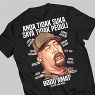 SAYA KAOSIND T-Shirt You Ask I Don't Care I Don't Care I Don't Care, 100% Premium Cotton Combed 24S